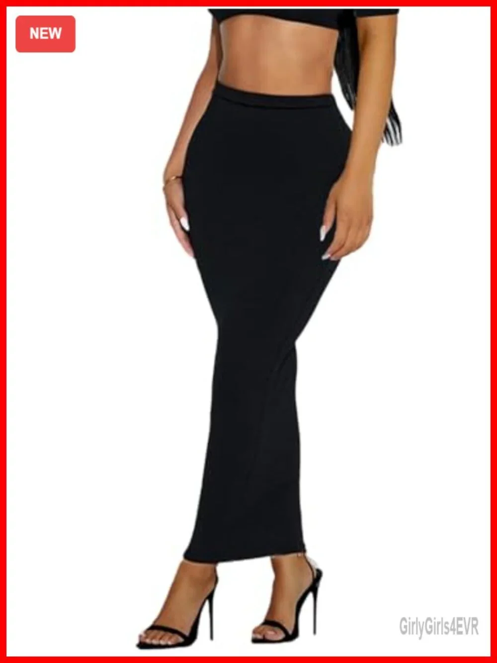 Women's Long Pencil Skirt High Waisted Bodycon Tight Maxi Summer Fall Y2K Club